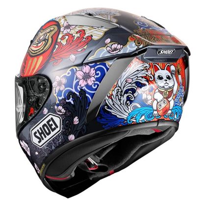 Casque intégral Shoei X-SPR PRO - MARQUEZ MOTEGI 5 - Noir / Gris