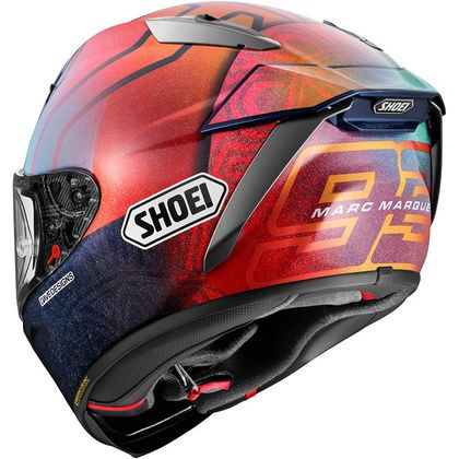 Casque Shoei X-SPR PRO MARQUEZ HOLI - Bleu / Rouge