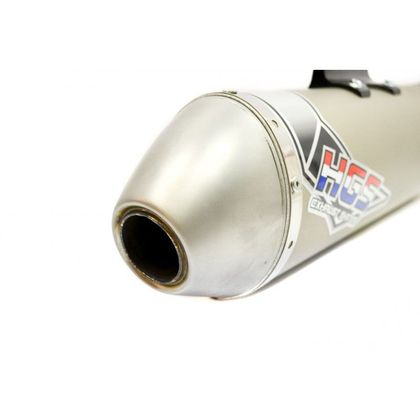 Silenziatore HGS FIM fondello in acciaio Ref : HGS0158 / 521.F520H3S1211 KTM 450 450 SX-F - 2011 - 2012