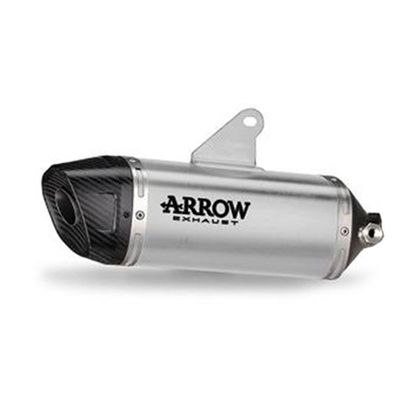 Arrow ICON CARBON END CAP Silencer - Grey