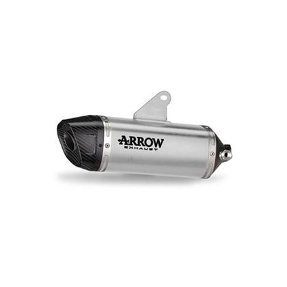 Arrow Explore CARBON END CAP Racing Silencer - Grey