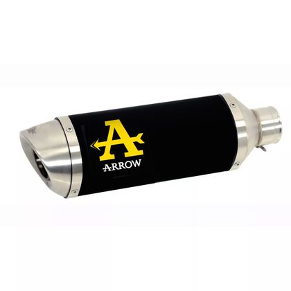 Silenziatore Arrow Alluminio Dark Race-tech con fondello in inox