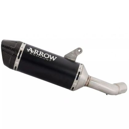 Arrow Icon schwarz Aluminium mit Karbonspitze Schalldämpfer