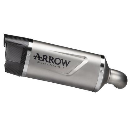 Silencieux Arrow INDY RACE EVO COURT EMBOUT CARBONE