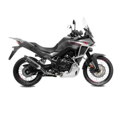 Silencieux Leo Vince LV ONE - Carbone Ref : LV1336 HONDA 750 XL 750 TRANSALP - 2023 - 2025