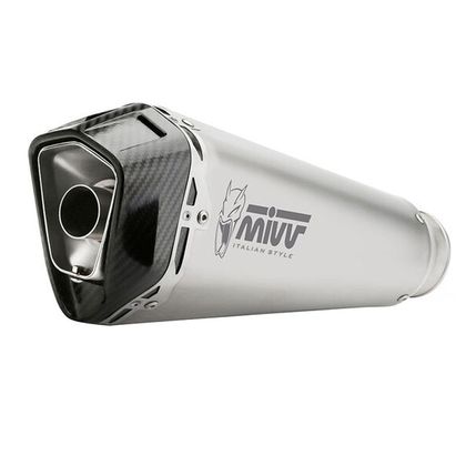 Mivv DELTA RACE ALUMINIUM Schalldämpfer - Grau
