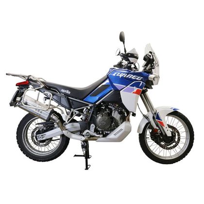 Silencioso GPR DUNE TITANIUM - Gris Ref : GPR0500 / E5.A.77.DNTIT APRILIA 660 TUAREG 660 - 2022 - 2024