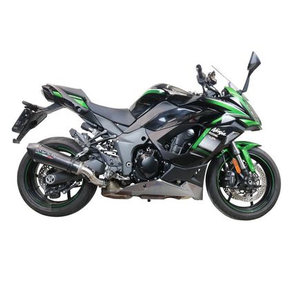 Silencieux GPR GP EVO4 POPPY - Noir Ref : GPR0229 / K.180.E5.GPAN.PO KAWASAKI 1000 NINJA 1000 SX (ZX1002K) - 2021 - 2023