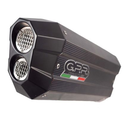 Silenziatore GPR SONIC POPPY - Grigio Ref : GPR0772 / E5.T.96.SOPO TRIUMPH 900 TIGER 900 - 2020 - 2023