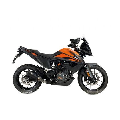Silencieux Ixil RACE XTREM BLACK - Noir Ref : IL0025 / CM3258RB KTM 390 390 ADVENTURE - 2020 - 2023