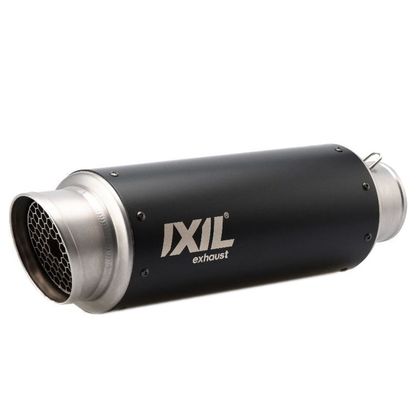 Silencieux Ixil RC3B INOX NOIR - Noir Ref : IL0175 / GK7272BR KAWASAKI 900 Z 900 A2 ABS (ZR900H) - 2020 - 2021