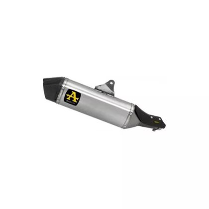 Arrow VELOCE ALU Racing Schalldämpfer - Grau