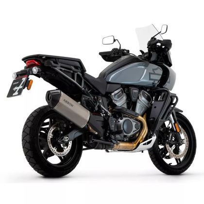 Silencieux Arrow SONORA TITANE Racing - Gris