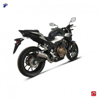 Collecteur Termignoni INTERM. + SILENCIEUX ADAPT. CONIQ. - Gris