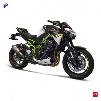 Termignoni KONISCHER ADAPTER + Schalldämpfer - Grau Ref : TER0184 / K087094SO01 KAWASAKI 900 Z 900 ABS (ZR900F) - 2020 - 2022