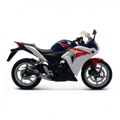 Silencieux Termignoni RACING EMBOUT CARBONE - Gris Ref : TER0100 / H099094CV 