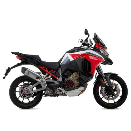 Silencieux Arrow VELOCE EMBOUT CARBONE - Gris Ref : AW0047 DUCATI 1158 MULTISTRADA V4 - 2021 - 2023