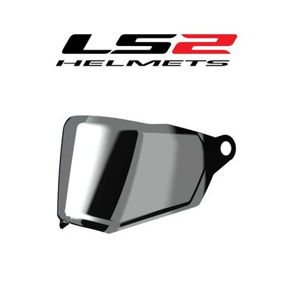 LS2 FF807 Helmvizier - Grijs / Iridium