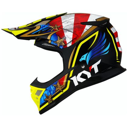 Casco de motocross KYT SKYHAWK - HI-FLY 2022