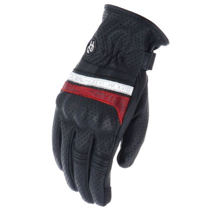 Helstons SKYLINE AIR Gloves - Black / White Ref : HS1369 