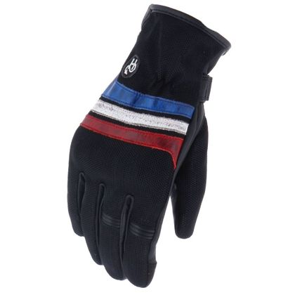 Helstons SKYLINE AIR Gloves - Black / Blue Ref : HS1370 