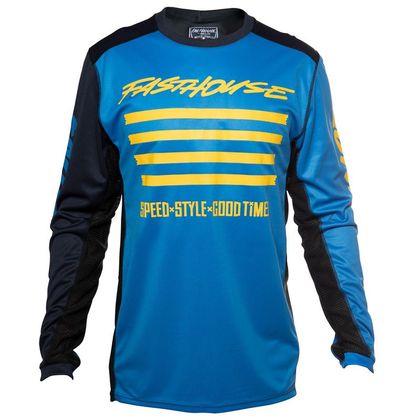 Camiseta de motocross FASTHOUSE SLASH BLUE 2020