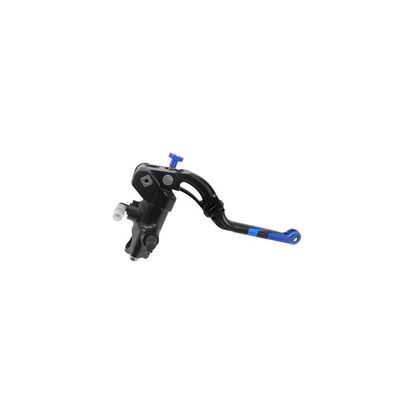 Maître cylindre de frein Accossato radial 19 PRS avec levier long rabattable Universel - Noir / Bleu Ref : ACC0022 / CL050B-L-PRS 