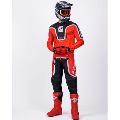 Pantalon cross Kenny TITANIUM 2025 - Noir / Rouge
