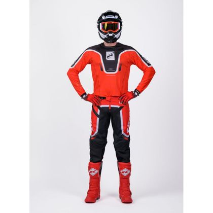 Pantalon cross Kenny TITANIUM 2025 - Noir / Rouge