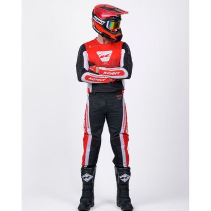Kenny PRESTATIES 2025 Langlaufbroek - Zwart / Rood
