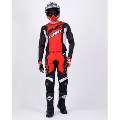 Maillot cross Kenny TRACK 2025 - Rouge