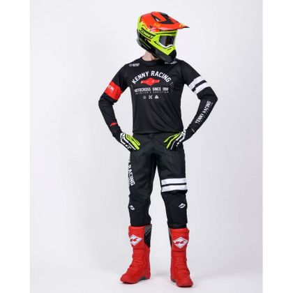 Maillot cross Kenny TRACK 2025 - Noir