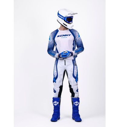 Maillot cross Kenny FORCE PIXEL 2025 - Blanc