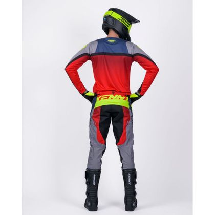 Kenny FORCE BEACH 2025 Cross-Trikot - Grau / Rot