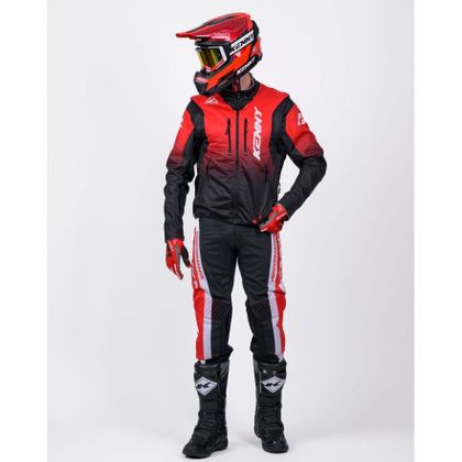 Kenny SOFTSHELL ENDURO 2025 Enduro jacket - Black / Red