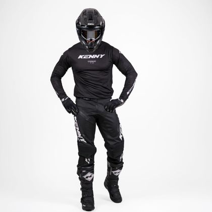 Maillot de motocross Kenny TITANIUM 2027 - Negru