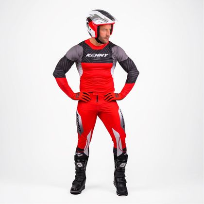 Pantalon trial Kenny TRIAL UP 2027 - Noir / Rouge
