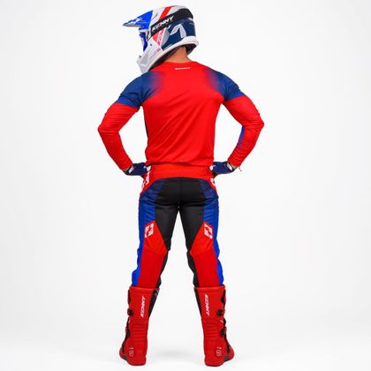Camisola de motocross Kenny TRACK - BLAST 2027 - Branco