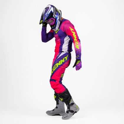 Camisola de motocross Kenny TRACK - BLAST 2027 - Rosa