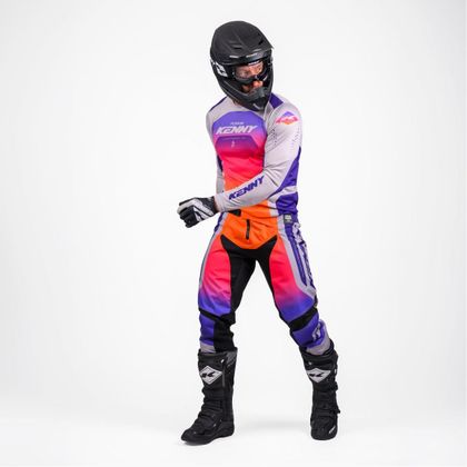Maillot cross Kenny FORCE - RACE 2027 - Gris