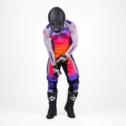 Maillot cross Kenny FORCE - RACE 2027 - Gris