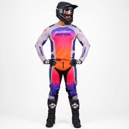 Maillot cross Kenny FORCE - RACE 2027 - Gris