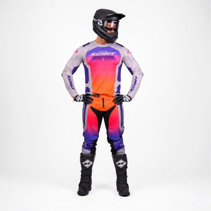 Pantaloni cross Kenny FORCE - RACE 2027 - Griș