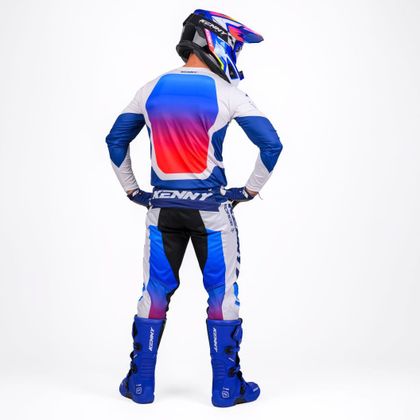 Camisola de motocross Kenny FORCE - RACE 2027 - Branco