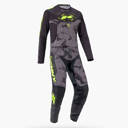Maillot cross Kenny FORCE - CAMO 2027 - Noir / Jaune