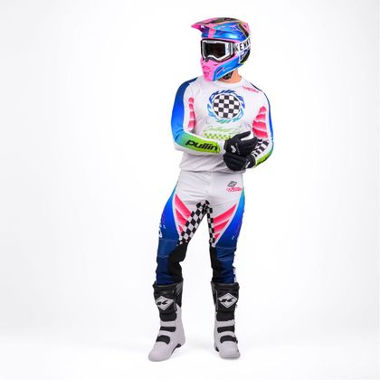 Camisola de motocross Pull-in MASTER SOUTHWEST 2027 - Branco / Rosa