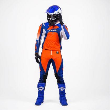 Pull-in MASTER 2027 Crossbroek - Blauw / Oranje