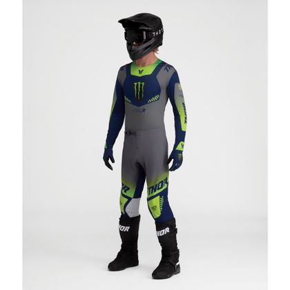 Thor SPORTMODE MONSTER THRIVE 2027 Crosshemd - Blau / Grau