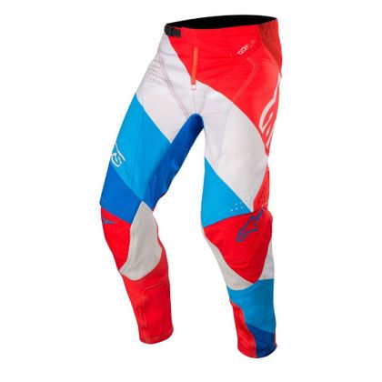 Pantaloni da cross Alpinestars TECHSTAR VENOM RED WHITE BLUE 2019