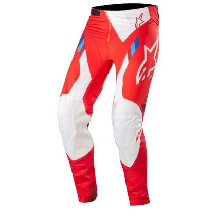 Pantaloni da cross Alpinestars SUPERTECH RED WHITE 2019 Ref : AP11336 